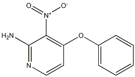 3-nitro-4-phenoxypyridin-2-amine Struktur