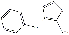 3-phenoxythiophen-2-amine Struktur