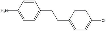 4-(4-chlorophenethyl)aniline Structure