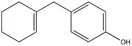 4-(cyclohexenylmethyl)phenol Struktur