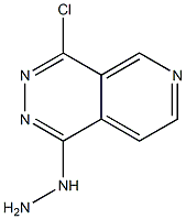 4-chloro-1-hydrazinylpyrido[4,3-d]pyridazine Struktur