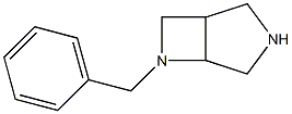 6-benzyl-3,6-diazabicyclo[3.2.0]heptane Struktur