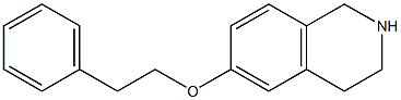 6-phenethoxy-1,2,3,4-tetrahydroisoquinoline Struktur