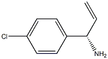 (S)-1-(4-chlorophenyl)prop-2-en-1-amine Struktur