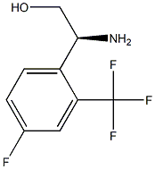 (S)-2-amino-2-(4-fluoro-2-(trifluoromethyl)phenyl)ethanol Struktur