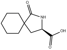 (3R)-1-oxo-2-azaspiro[4.5]decane-3-carboxylic acid Struktur