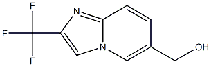 (2-Trifluoromethyl-imidazo[1,2-a]pyridin-6-yl)-methanol Struktur