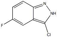 3-Chloro-5-fluoro-2H-indazole Struktur