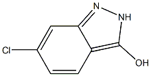 6-Chloro-2H-indazol-3-ol Struktur