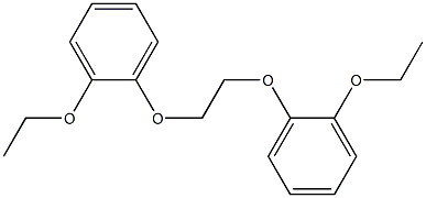 1,2-bis(2-ethoxyphenoxy)ethane Struktur