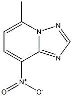 5-Methyl-8-nitro-[1,2,4]triazolo[1,5-a]pyridine Struktur