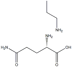 L - propylamine - glutamine solution (100×) Struktur