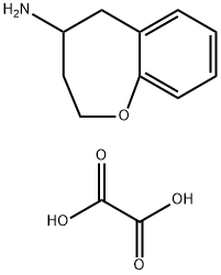 2,3,4,5-TETRAHYDROBENZO[B]OXEPIN-4-AMINE OXALATE Struktur