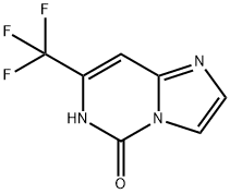 7-(TRIFLUOROMETHYL)IMIDAZO[1,2-C]PYRIMIDIN-5-OL Struktur