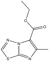 ethyl 6-methylimidazo[2,1-b][1,3,4]thiadiazole-5-carboxylate Struktur