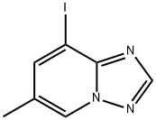 8-Iodo-6-methyl-[1,2,4]triazolo[1,5-a]pyridine Struktur