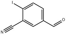 5-formyl-2-iodobenzonitrile Struktur