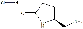 (S)-5-Aminomethyl-pyrrolidin-2-one hydrochloride Structure