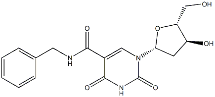 5-(benzylamino carbonyl) 2'-deoxyuridine Struktur