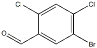 5-Bromo-2,4-dichloro-benzaldehyde Struktur