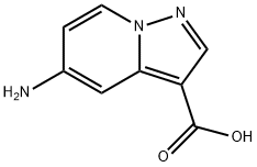 5-Aminopyrazolo[1,5-a]pyridine-3-carboxylic acid Struktur