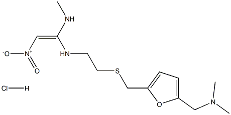 Ranitidine Hydrochloride impurity Struktur