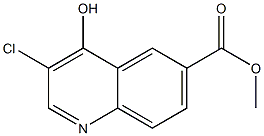 3-Chloro-4-hydroxy-quinoline-6-carboxylic acid methyl ester