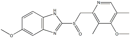 Omeprazole impurity 5 Struktur