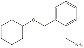 (2-((cyclohexyloxy)methyl)phenyl)methanamine Struktur