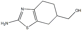 (2-Amino-4,5,6,7-tetrahydro-benzothiazol-6-yl)-methanol Struktur