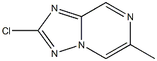 2-Chloro-6-methyl-[1,2,4]triazolo[1,5-a]pyrazine Struktur