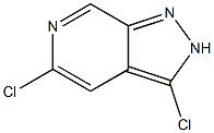 3,5-Dichloro-2H-pyrazolo[3,4-c]pyridine Struktur