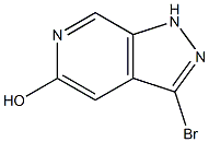 3-Bromo-1H-pyrazolo[3,4-c]pyridin-5-ol Struktur