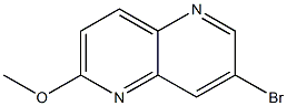 7-Bromo-2-methoxy-[1,5]naphthyridine Struktur