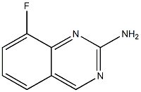 8-Fluoro-quinazolin-2-ylamine Struktur