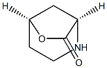 (1R,5S)-6-oxa-2-azabicyclo[3.2.1]octan-7-one Struktur