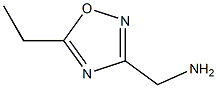 (5-ethyl-1,2,4-oxadiazol-3-yl)methanamine Struktur