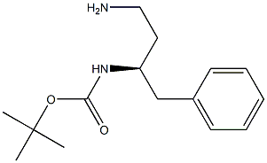 (R)-tert-butyl 4-amino-1-phenylbutan-2-ylcarbamate Struktur