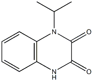 1-isopropylquinoxaline-2,3(1H,4H)-dione Struktur