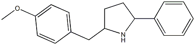 2-(4-methoxybenzyl)-5-phenylpyrrolidine Structure