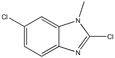 2,6-dichloro-1-methyl-1H-benzo[d]imidazole Struktur