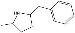 2-benzyl-5-methylpyrrolidine Struktur