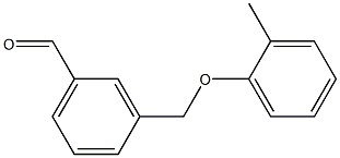 3-(o-tolyloxymethyl)benzaldehyde Struktur