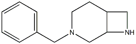 3-benzyl-3,8-diazabicyclo[4.2.0]octane Struktur