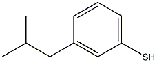 3-isobutylbenzenethiol Struktur