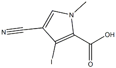 4-cyano-3-iodo-1-methyl-1H-pyrrole-2-carboxylic acid