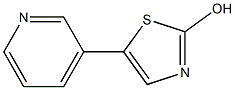 5-(pyridin-3-yl)thiazol-2-ol Struktur