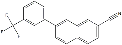 7-(3-(trifluoromethyl)phenyl)-2-naphthonitrile