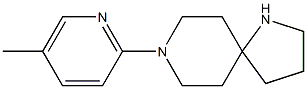 8-(5-methylpyridin-2-yl)-1,8-diazaspiro[4.5]decane Structure