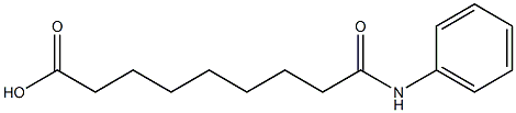 9-oxo-9-(phenylamino)nonanoic acid Struktur